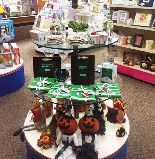 shelves stocked with favorite health products